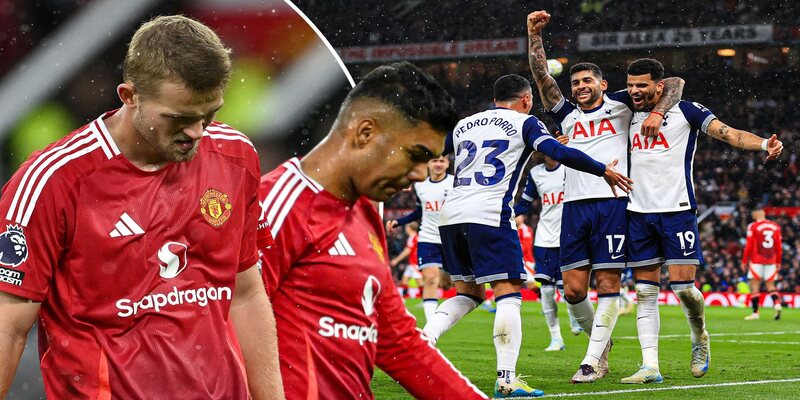 Sự thay đổi của BXH sau trận đấu Man UTD 0-3 Tottenham